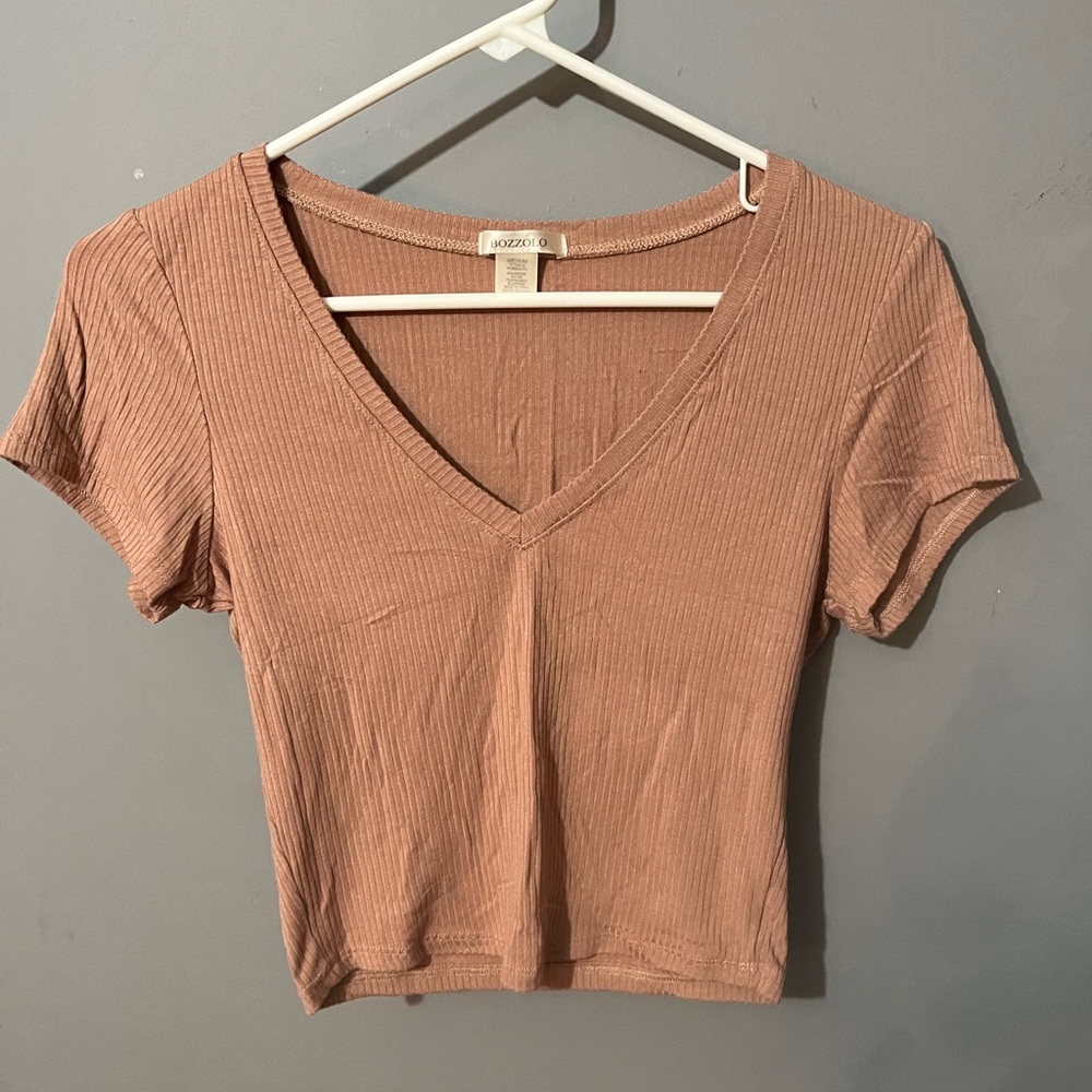 Ribbed Crop Top